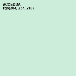 #CCEDDA - Skeptic Color Image