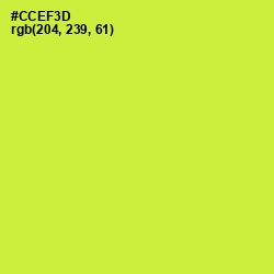 #CCEF3D - Pear Color Image