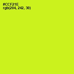 #CCF21E - Las Palmas Color Image
