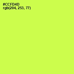 #CCFD4D - Starship Color Image