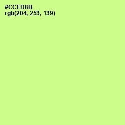 #CCFD8B - Reef Color Image