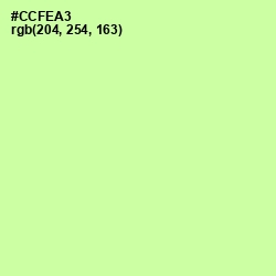 #CCFEA3 - Reef Color Image