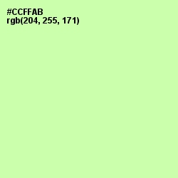 #CCFFAB - Reef Color Image
