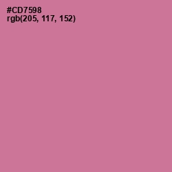 #CD7598 - Charm Color Image