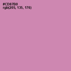 #CD87B0 - Viola Color Image