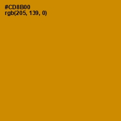 #CD8B00 - Pizza Color Image