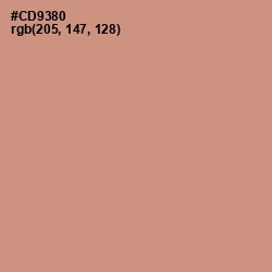 #CD9380 - My Pink Color Image