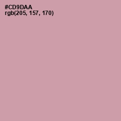 #CD9DAA - Careys Pink Color Image