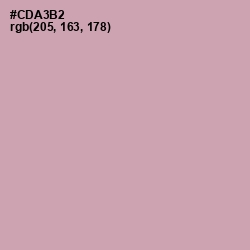 #CDA3B2 - Lily Color Image