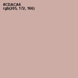 #CDACA6 - Clam Shell Color Image