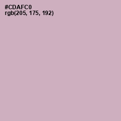 #CDAFC0 - Lilac Color Image