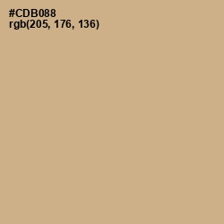 #CDB088 - Sorrell Brown Color Image