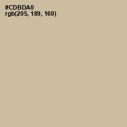 #CDBDA0 - Coral Reef Color Image