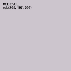 #CDC5CE - Pumice Color Image