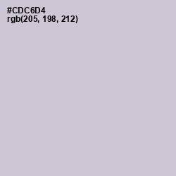 #CDC6D4 - Ghost Color Image