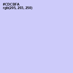 #CDCBFA - Periwinkle Color Image