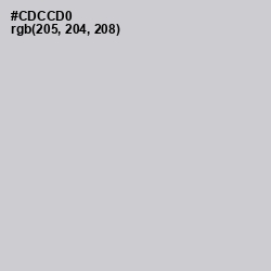 #CDCCD0 - Ghost Color Image