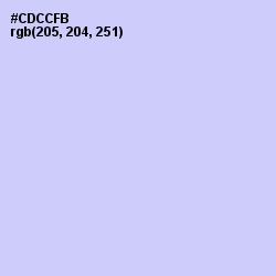 #CDCCFB - Periwinkle Color Image