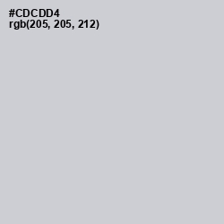 #CDCDD4 - Ghost Color Image