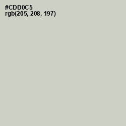 #CDD0C5 - Sea Mist Color Image