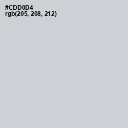 #CDD0D4 - Conch Color Image