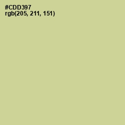 #CDD397 - Winter Hazel Color Image