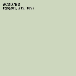 #CDD7BD - Green Mist Color Image