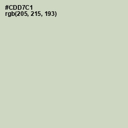 #CDD7C1 - Sea Mist Color Image