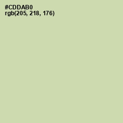 #CDDAB0 - Green Mist Color Image