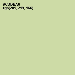 #CDDBA6 - Green Mist Color Image