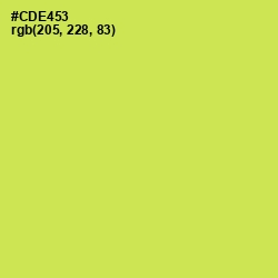 #CDE453 - Wattle Color Image