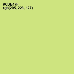 #CDE47F - Yellow Green Color Image