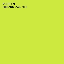 #CDE83F - Pear Color Image
