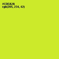 #CDEA2A - Pear Color Image