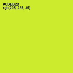 #CDEB2D - Pear Color Image