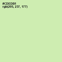 #CDEDB1 - Gossip Color Image