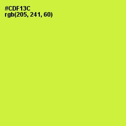 #CDF13C - Pear Color Image