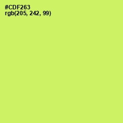 #CDF263 - Sulu Color Image