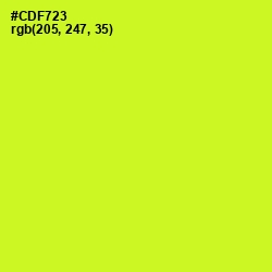 #CDF723 - Pear Color Image