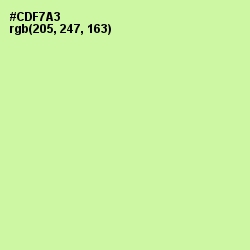 #CDF7A3 - Reef Color Image