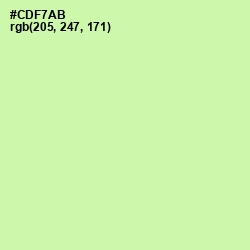 #CDF7AB - Reef Color Image