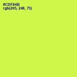 #CDF84B - Starship Color Image