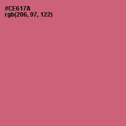 #CE617A - Contessa Color Image
