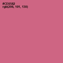 #CE6582 - Charm Color Image