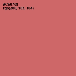 #CE6768 - Contessa Color Image