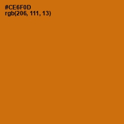 #CE6F0D - Indochine Color Image