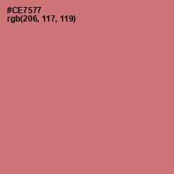 #CE7577 - Contessa Color Image