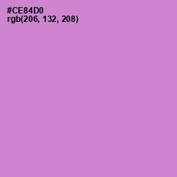 #CE84D0 - Shocking Color Image