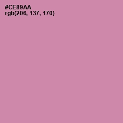 #CE89AA - Viola Color Image