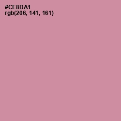 #CE8DA1 - Viola Color Image